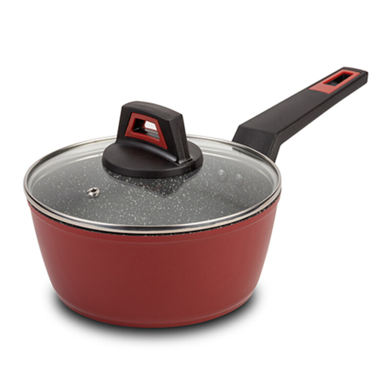 

Nava Saucepan Taurus with lid and nonstick stone coating 18cm