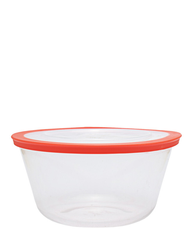 Marinex Round Bowl W/Transparent Plastic Lid 2,4L