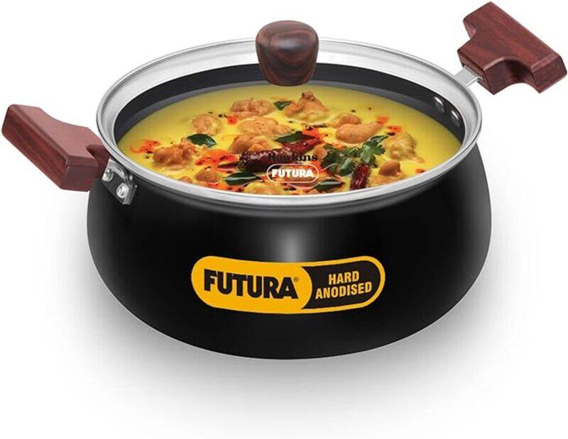 

Hawkins Futura HA Cook N Serve Handi W/Glass lid 3 Ltr Ind.