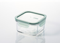 Glasslock Square 900 ML Green