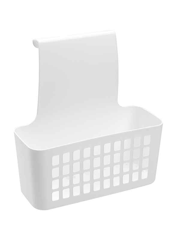 Gondol Shuttle Hangable Organizer Basket, White