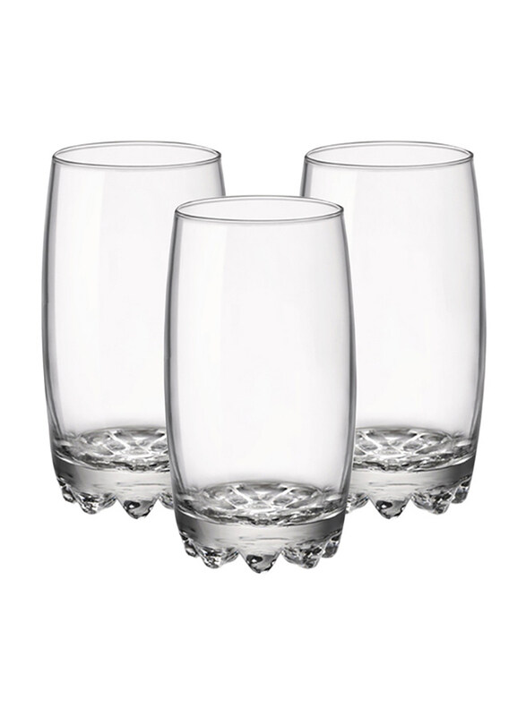 

Bormioli Rocco 200ml 3-Piece Galassia Short Glass Set, Clear