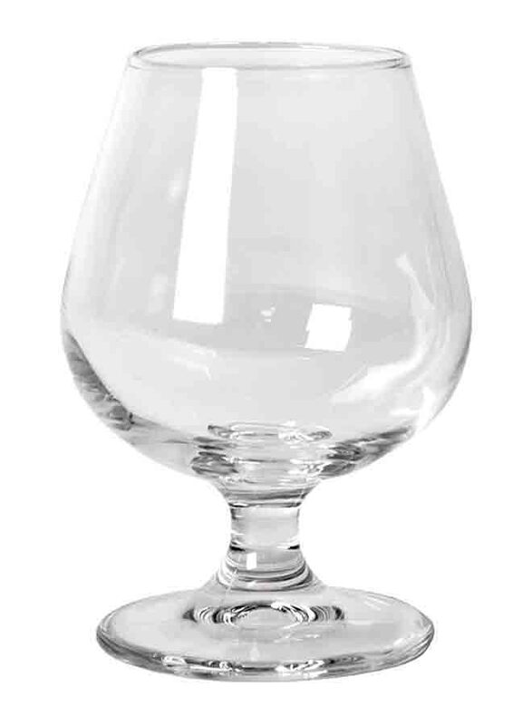 Bormioli Rocco 244ml 3-Piece Globo Glass Stem Cognac Set, Clear