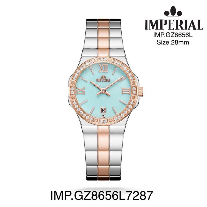 

Imperial Watches 2 Tone Rose Gold Light Blue (T) Dial