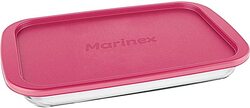 Marinex Rect Roaster W/Plastic lid 2.2L