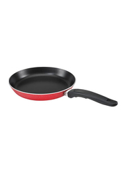 Nirlep 24cm Sakhi Non-Stick Dura Pan, 51x25.5x51 cm, Red/Black