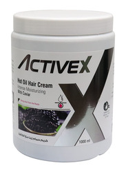 ActiveX Intense Moisturizing Hot Oil Hair Cream with Caviar, 1000ml