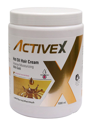 ActiveX Intense Moisturizing Hot Oil Hair Cream with Gold, 1000ml