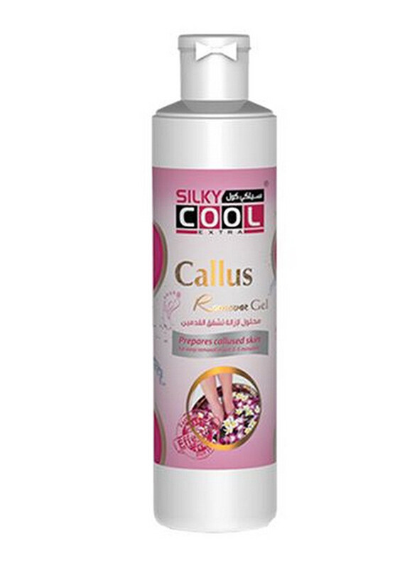 

Silky Cool Callus Remover Gel, 250ml, Clear