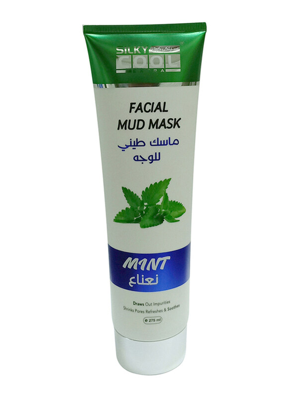 

Silky Cool Facial Mint Mud Mask Tube, 275ml
