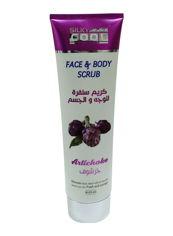 

Silky Cool Face & Body Scrub Tube with Artichoke, 275ml