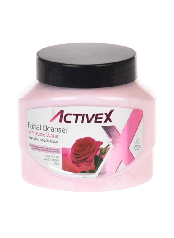 

ActiveX Facial Cleanser with Rose Water, 500ml