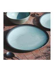 Dinewell 11.5-inch Riva Melamine Round Dinner Plate, DWP5186RB, Blue