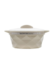 Selvel 1000ml Diamond Casserole, PHPD1.0-BE, Beige