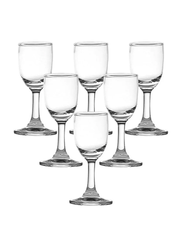 Ocean 30ml 6-Piece Classic Beverage Glass Set, 501L01, Clear