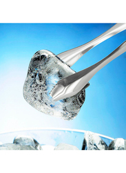 RK 18cm Stainless Steel Ice Cube Tong, Silver