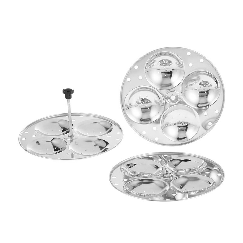 VINOD 3 LAYER STAINLESS STEEL IDLY STAND, VIC004, IDLI TRAY, IDLI CONTAINER, IDLI PAN, STEAMER STAND, STEAMER INSERT