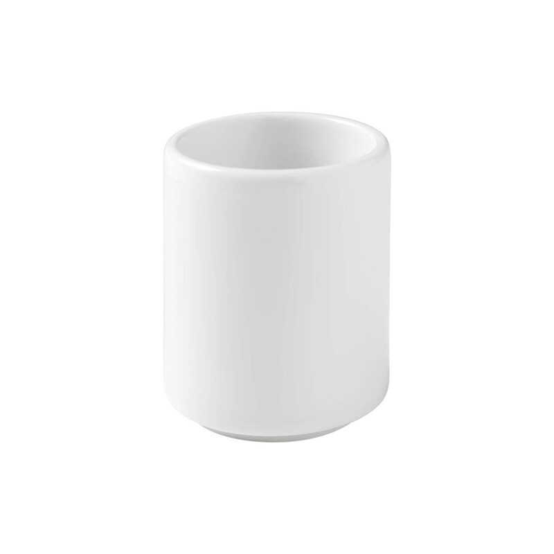 BARALEE SIMPLE PLUS WHITE TOOTHPICK HOLDER, 091905A