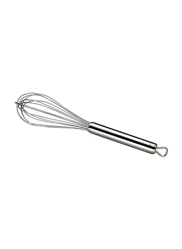 Raj 46.5cm Stainless Steel Heavy Wire Whisk, Silver