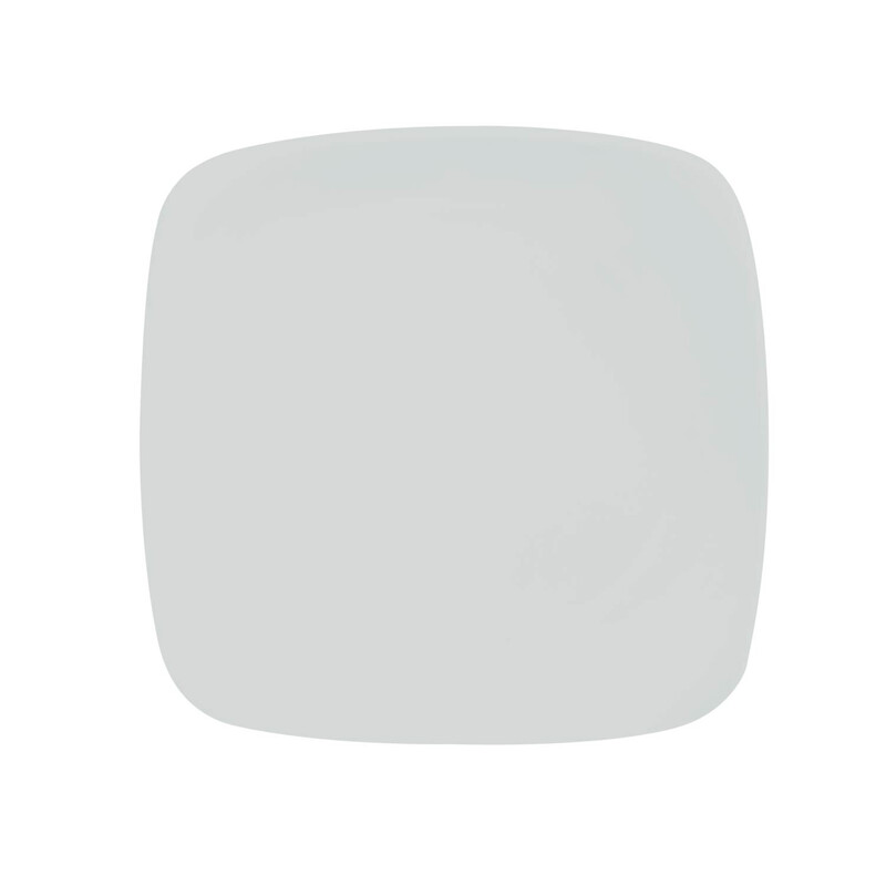 BARALEE SIMPLE PLUS WHITE SQUARE PLATE, 091141A, 30 CM (11 3/4")