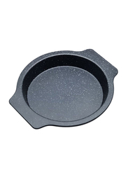 RK 26cm Non-Stick Round Baking Pan with Holder, 26x23x3.5 cm, Black
