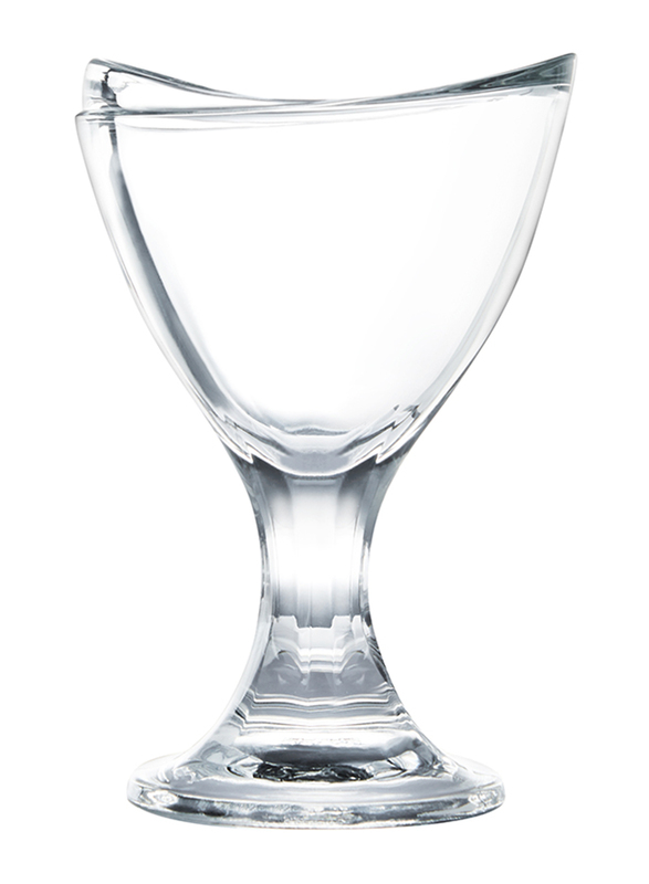 Ocean 6-Piece 6.75oz Glass Sundae Cup Set, P02618, Clear