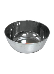 Raj 21cm Steel Mukta Vatti Serving Bowl, MV0012, 21x8 cm, Silver