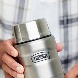 THERMOS STAINLESS STEEL VACUUM INSULATED STEEL JAR  710 ML, SK3020MS, INSULATED FOOD JAR, LUNCH BOX , STORAGE CONTAINER, THERMAL FLASK FOR TRAVEL