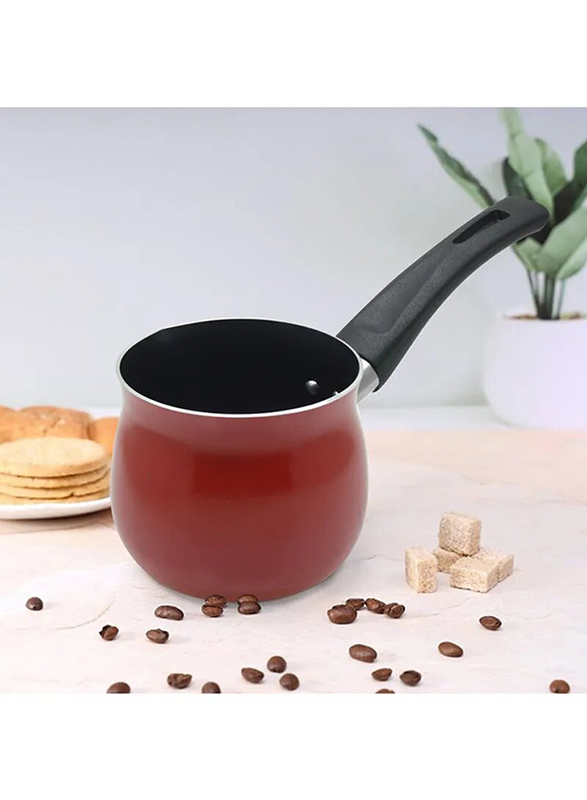 Raj 8cm Non-Stick Coffee Warmer, Red