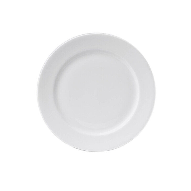 

BARALEE SIMPLE PLUS WHITE FLAT PLATE, 091041A, 25 CM (9 7/8")