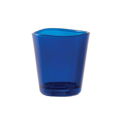 OCEAN CENTIQUE ROCK INDIGO BLUE GLASS 245 ML WATER GLASS JUICE COCKTAIL SET OF 6
