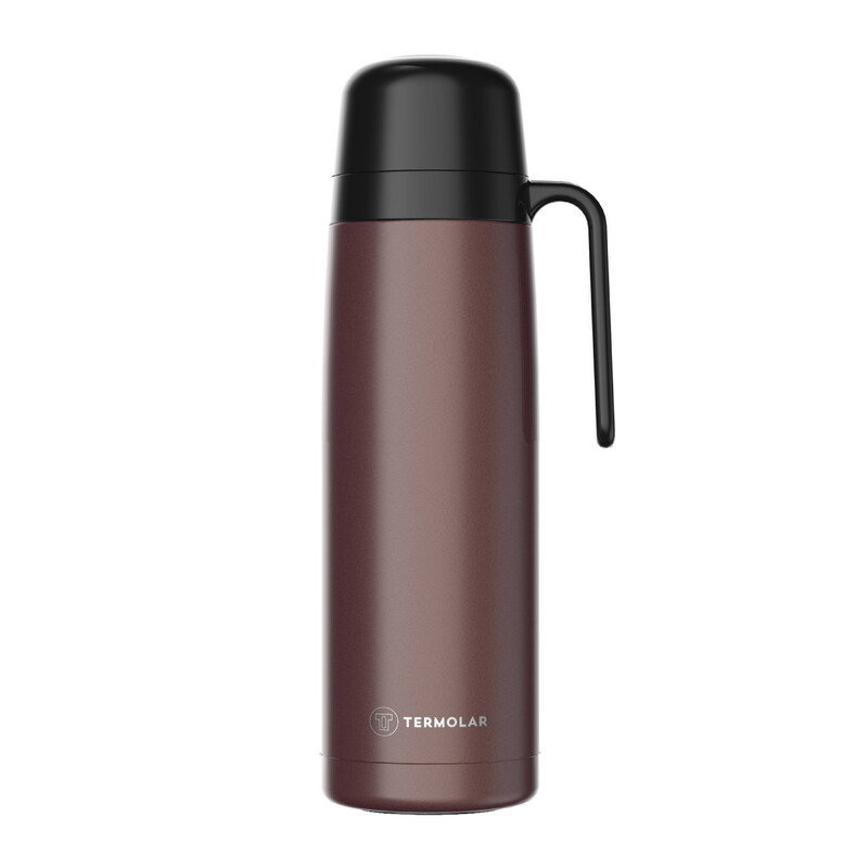 TERMOLAR STAINLESS STEEL R-EOLUTION BRONZE VACUUM INSULATED BOTTLE , PORTABLE BOTTLE , INDOOR AND OUTDOOR USE , EASY TO CLEAN 1 LTR, TR57747