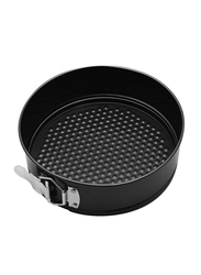 RK 28cm Non Stick Round Clip Baking Pan, 28x28x6.5 cm, Black