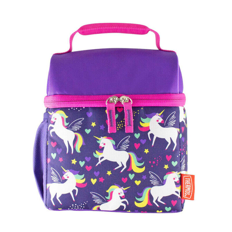 THERMOS STANDARD POP TOP REUSABLE LUNCH BAG  UNICORNS, N112289, INSULATED TRAVEL BAG, LUNCH INSULATED TRAVEL BAG, INSULATED INSULATED TRAVEL BAG