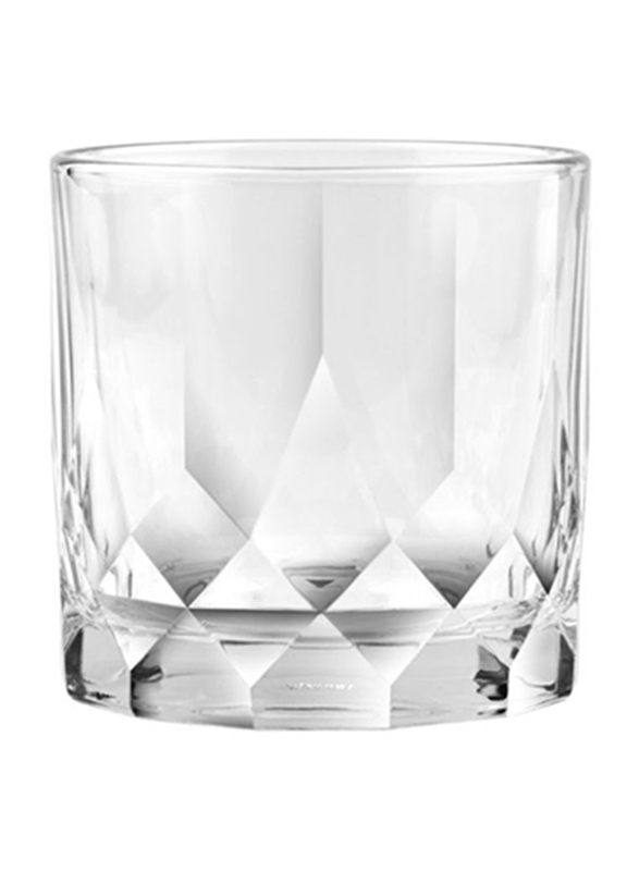 Ocean 350ml 2-Piece Connexion Double Rock Whisky Glass, P0280702, Clear