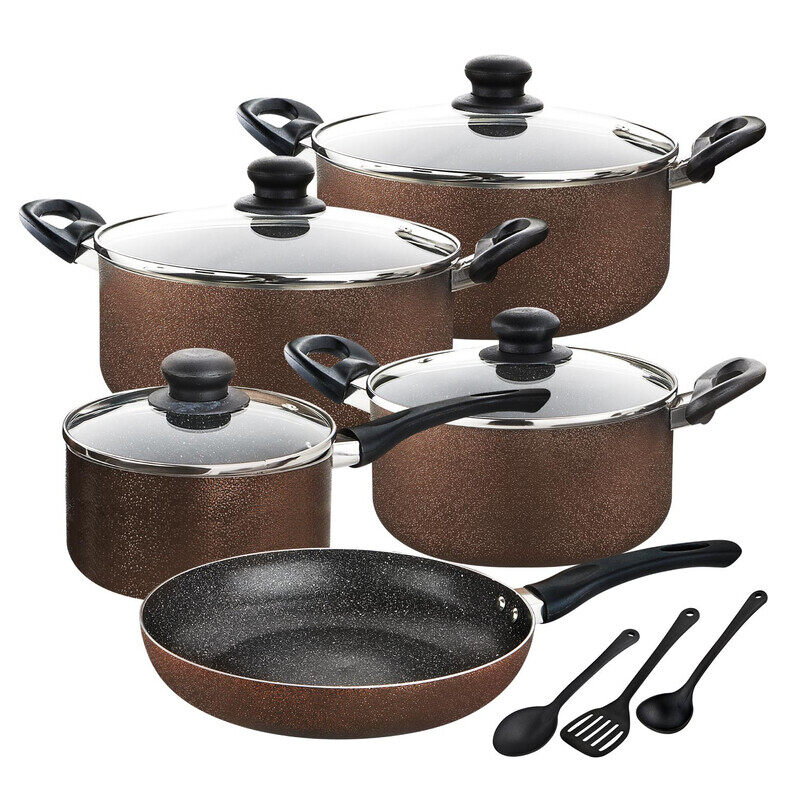 

RAJ 12 PCS NON STICK COOKWARE SET