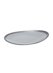 Dinewell 9.5-inch Riva Melamine Round Side Plate, DWP5187RG, Grey