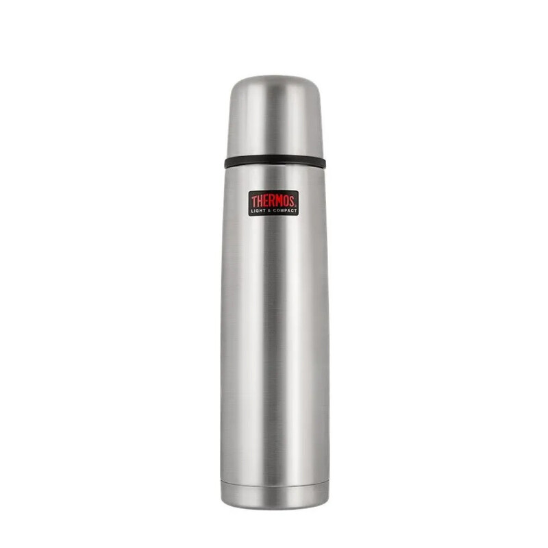 

THERMOS STAINLESS STEEL VACUUM INSULATED STEEL FLASK 1000 ML, FBB-1000SBK, VACUUM FLASK, THERMAL FLASK, INSULATED WATER BOTTLE