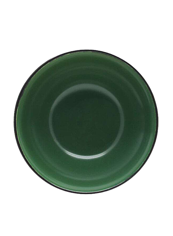 Kitchen Master 5.5-inch Stoneware Forrest Soup Bowl, SW04FO, Green
