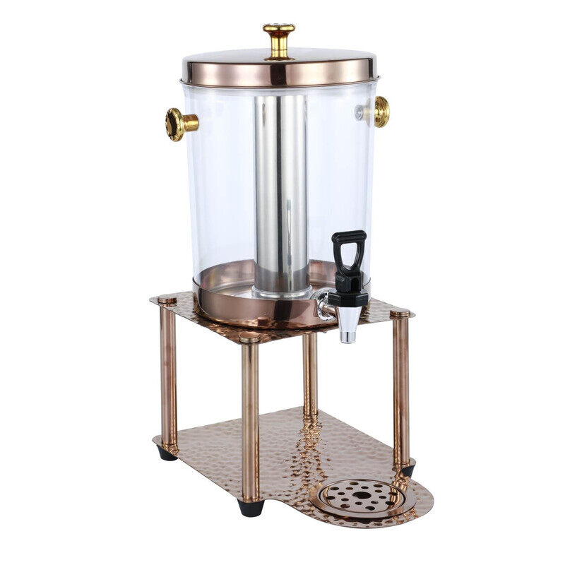 

CHEFSET JUICE DISPENSER ROSE GOLD SINGLE HAMMERED -8LTR, CJD8-SRG