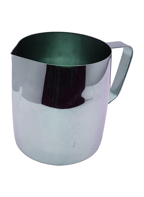 Raj 36oz Stainless Steel Catering Milk Cup Frothing Pitcher, CMCF36, 9x12.5 cm, Silver