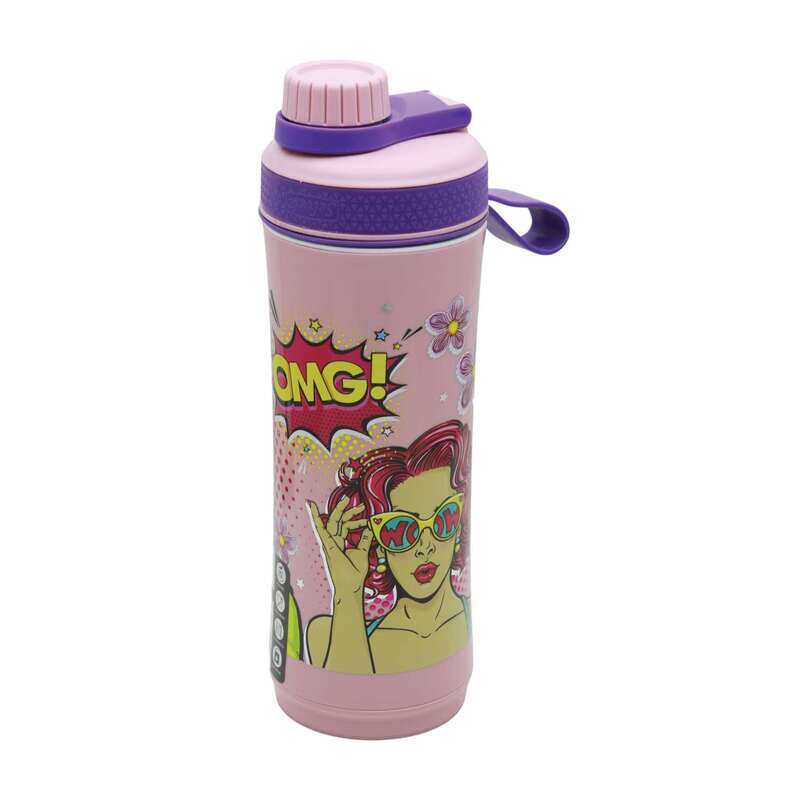 

SELVEL COOLTECH PLASTIC WATER BOTTLE LAVENDER, PWB014, 600ML