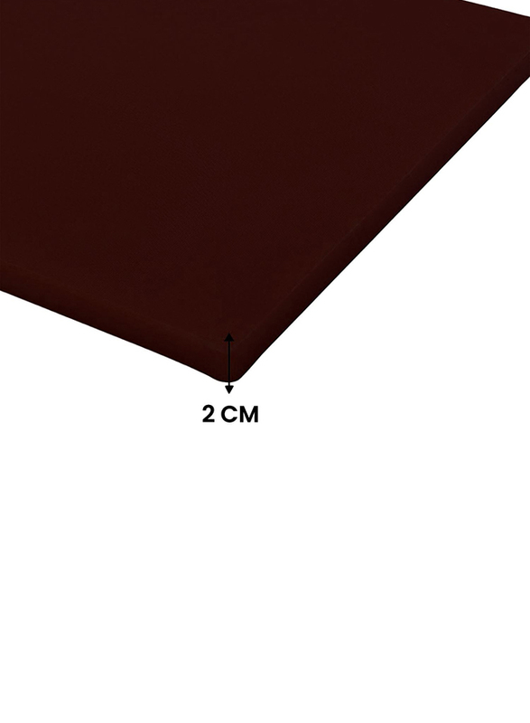 Kitchen Master Plastic Cutting Board, 40x30x2cm, CNCB06, Brown