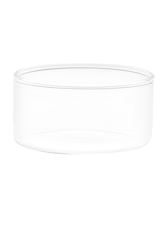 Borosil 180ml 6-Piece Vision Borosilicate Glass Round Large Bowl, BVAIBKT8340, Clear