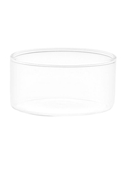 Borosil 180ml 6-Piece Vision Borosilicate Glass Round Large Bowl, BVAIBKT8340, Clear