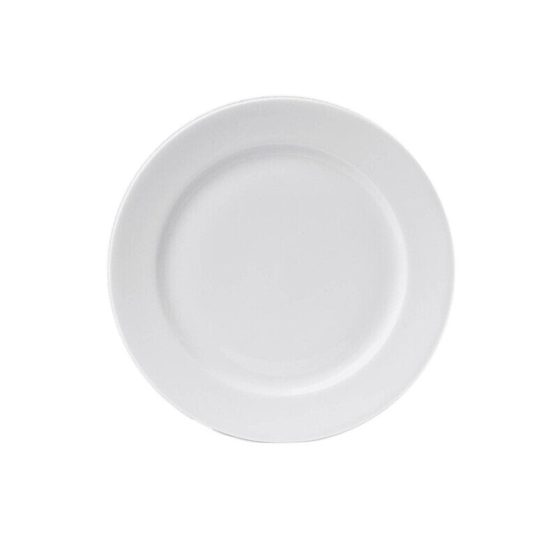 

BARALEE SIMPLE PLUS WHITE FLAT PLATE, 091001A, 16 CM (6 1/4")