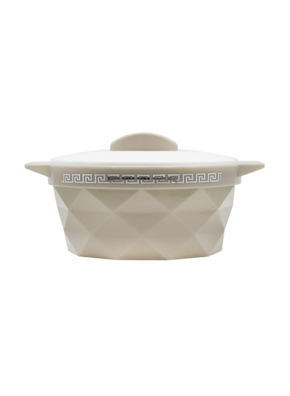 Selvel 1500ml Diamond Casserole, PHPD1.5-BE, Beige