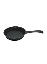 Kitchen Master 15.5cm Cast Iron Frying Pan, COST13, Black