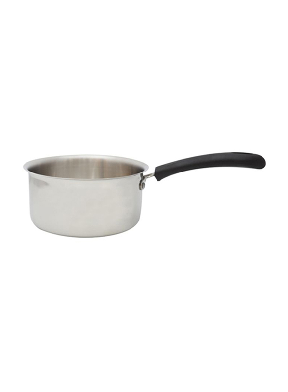 Raj 18cm Aluminium Sauce Pan, RSSP22, Grey