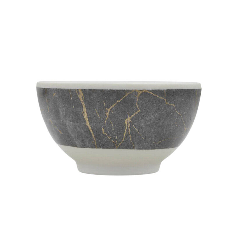 

RK MELAMINE GREY STATIC GOLD MELAMINE BOWL 3.5
